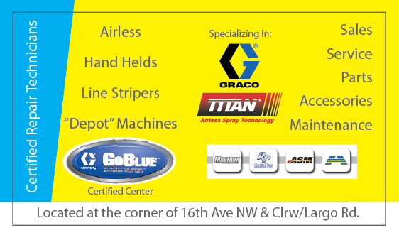 Airless Repair Business Card